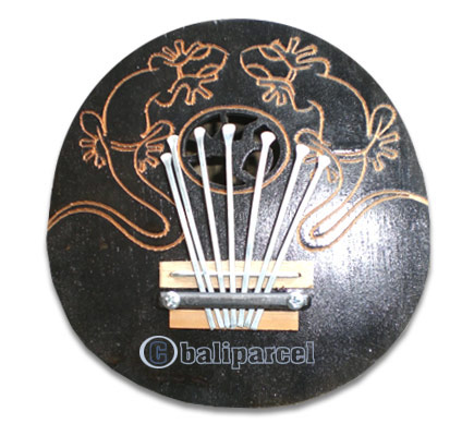 Karimba, Handcarved From Wood And Coconut