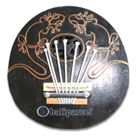 Karimba, Handcarved From Wood And Coconut