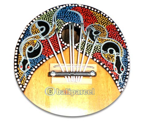 Karimba, Handcarved From Wood And Coconut