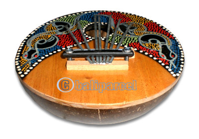 Karimba, Handcarved From Wood And Coconut