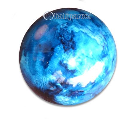 Egg Shaker Airbrushed, Handcarved From Mahogany Wood