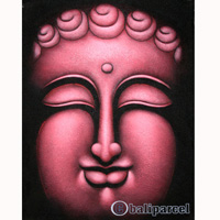 Buddha Painting, Mixed Media On Canvas