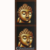 Buddha Painting, Mixed Media On Canvas