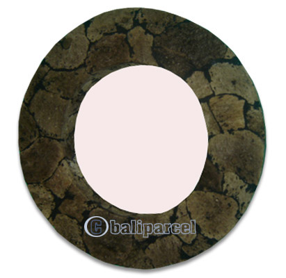 Pumice Stone Around Mirror
