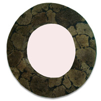 Pumice Stone Around Mirror