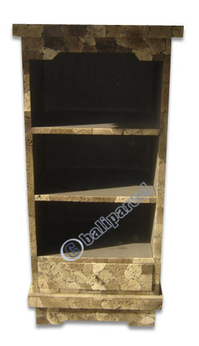 Pumice Stone Cabinet With 1 Drawer