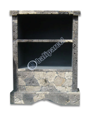 Pumice Stone Small Cabinet 1 Drawer