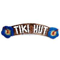 Tiki Wallhanging (can Request The Text On Board).