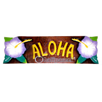 Aloha Wallhanging (can Request The Text On Board).