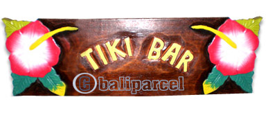 Tiki Wallhanging (can Request The Text On Board).