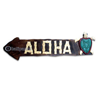 Aloha Wallhanging (can Request The Text On Board).