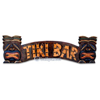 Tiki Wallhanging (can Request The Text On Board).