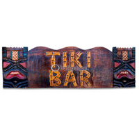 Tiki Wallhanging (can Request The Text On Board).