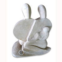 Abstract Stone Carving