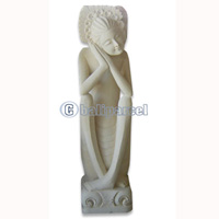 Abstract Stone Carving