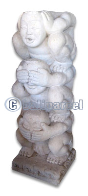 Abstract Stone Carving