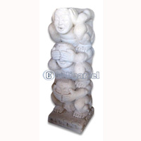 Abstract Stone Carving