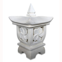Garden Lamp Stone Carving