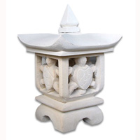 Garden Lamp Stone Carving