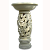 Handcrafted Lantern With Bowl Handmade From Stone