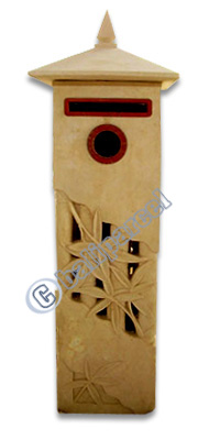 Handcrafted Letter Box Handmade From Stone