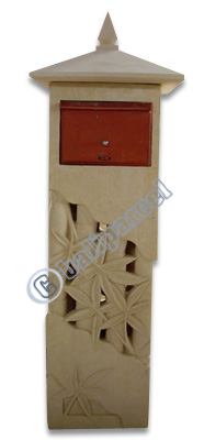 Handcrafted Letter Box Handmade From Stone