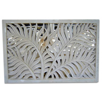 Handcrafted Relief Wall Panel, Handmade From Stone
