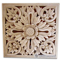 Handcrafted Relief Wall Panel, Handmade From Stone