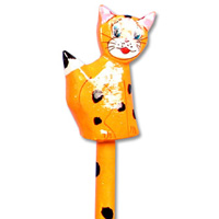 Wooden Cat Pencil