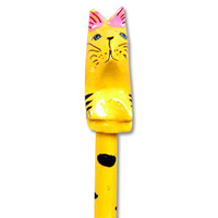 Wooden Cat Pencil