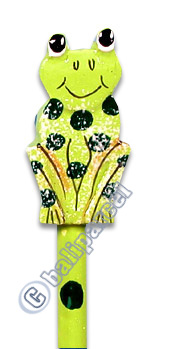 Wooden Frog Pencil