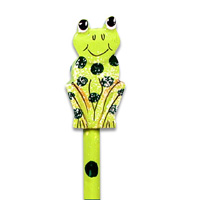 Wooden Frog Pencil