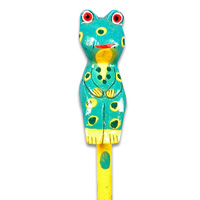 Wooden Frog Pencil