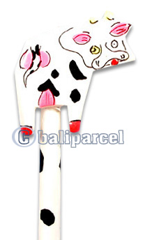 Wooden Cow Pencil