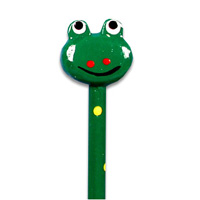 Wooden Frog Pencil