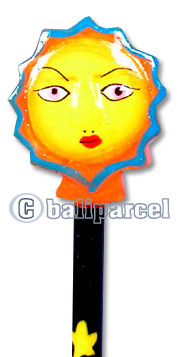 Wooden Sun Flower Pencil