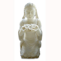 Handcrafted Balinese Statue, Handmade From Stone