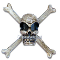 Skull, Handmade From Albesia Wood  