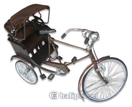 Miniatur Art Bike, Handmade From Metal
