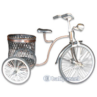 Miniatur Art Bike, Handmade From Metal