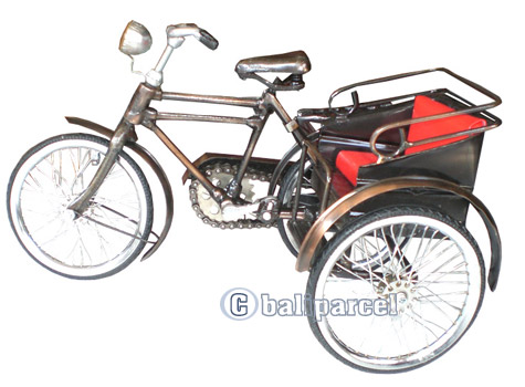 Miniatur Art Bike, Handmade From Metal