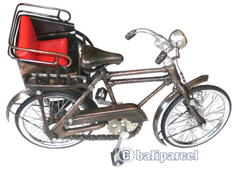 Miniatur Art Bike, Handmade From Metal