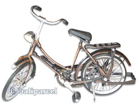 Miniatur Art Bike, Handmade From Metal