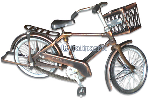 Miniatur Art Bike, Handmade From Metal