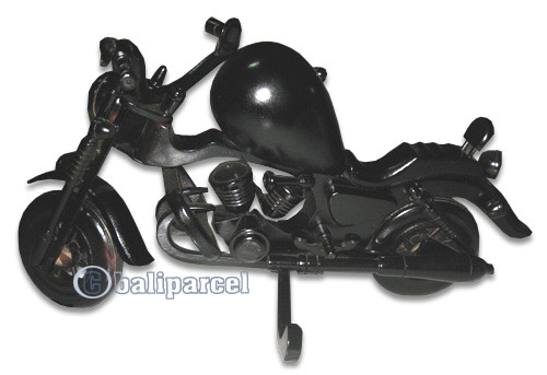 Wooden Motor Cycle, Handmade From Teak Wood