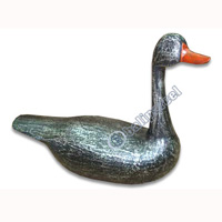 Wooden Duck, Hand Carved From Albesia Wood