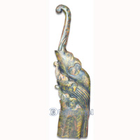 Wooden Elephant, Hand Carved From Albesia Wood