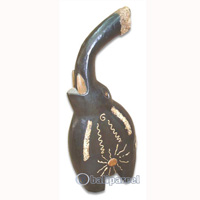 Wooden Elephant, Hand Carved From Albesia Wood