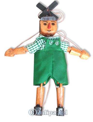 Wooden Figure, Hand Carved From Albesia Wood