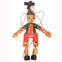 Wooden Figure, Hand Carved From Albesia Wood